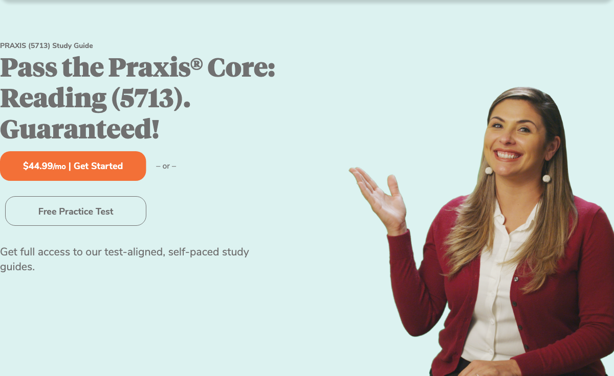 Praxis Core Reading Study Guide And Test Prep For North Carolina