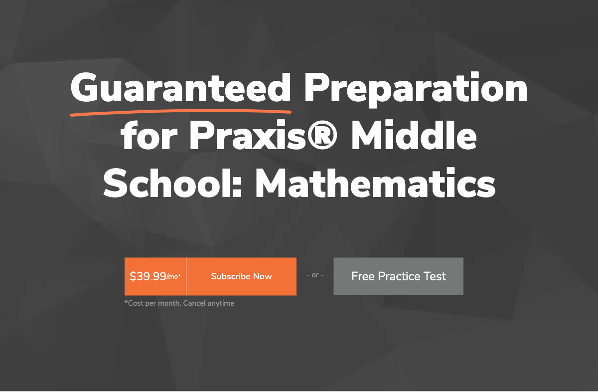 north-carolina-praxis-middle-school-mathematics-study-guide