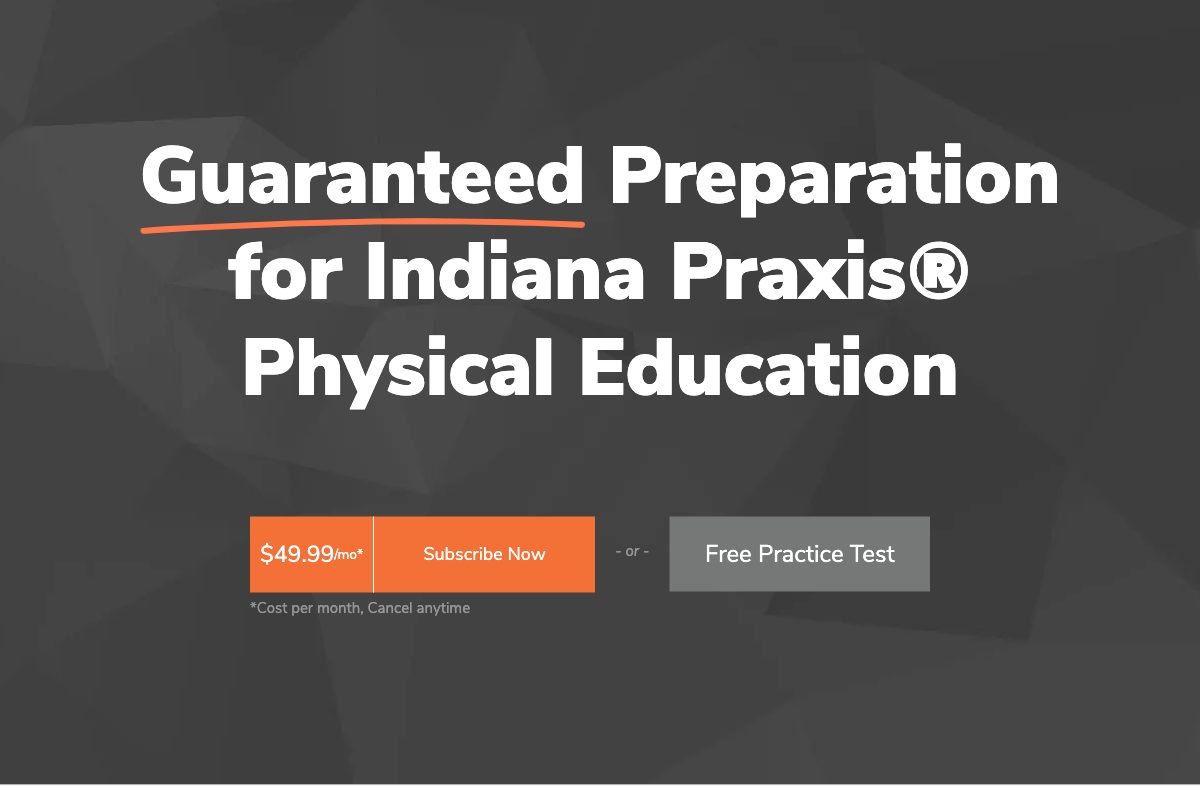 Indiana Praxis Physical Education Content Knowledge 5091 240 Tutoring   Page 13411 Hero 