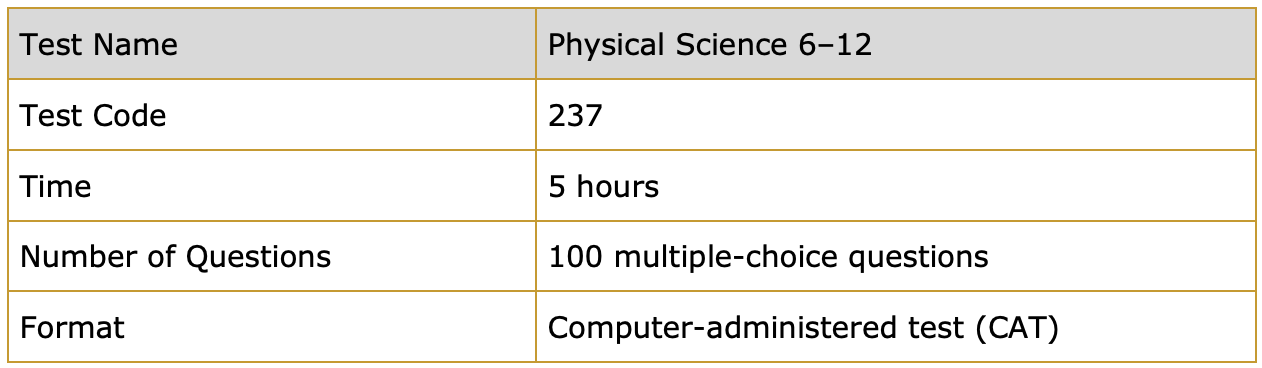 Texes Physical Science 6 12 237 Ultimate Guide 240tutoring