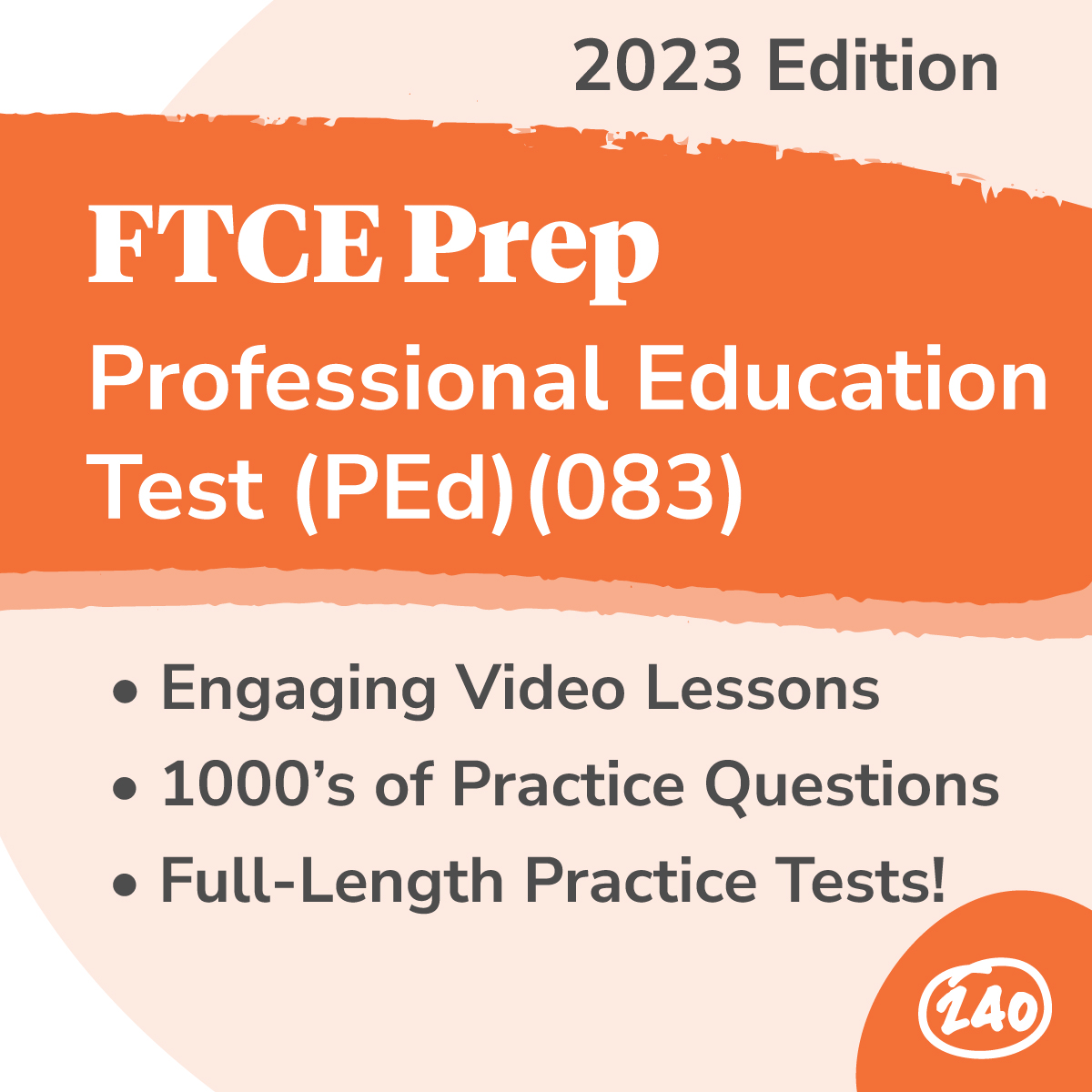 FTCE Professional Education (PEd) (083) Study Guide And Test Prep.